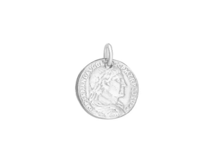 Kelly Waters Rings Kelly Waters Sterling Silver Roman Coin Charm SI3349