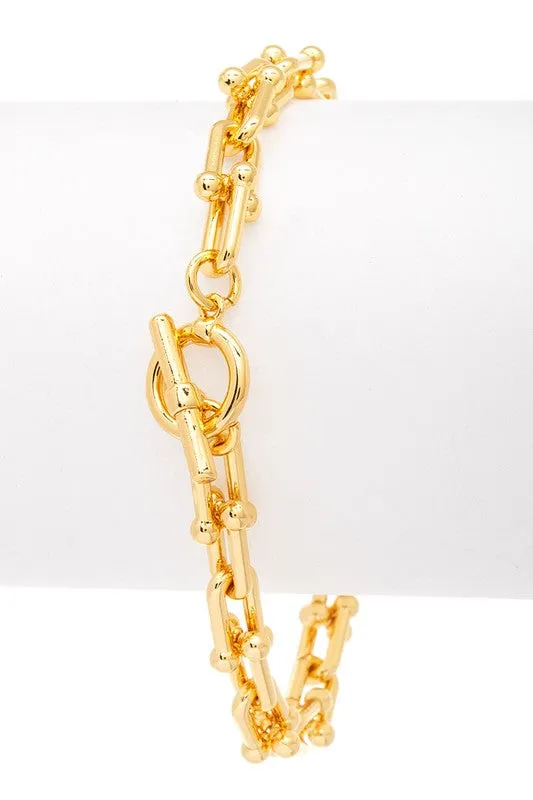 LA Jewelry Plaza Charm Necklaces Micro CZ Pave Heart Charm Paperclip Braceleet LA Jewelry Plaza Charm Necklaces Micro CZ Pave Heart Charm Paperclip Braceleet