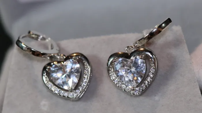 Lab Diamonds London Earrings Diamond Earrings Heart Earrings Diamond Heart Earrings Womens Earrings Heart earrings with Diamonds Hoop Earrings Hoop Earring