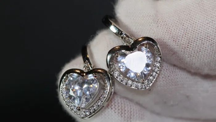 Lab Diamonds London Earrings Diamond Earrings Heart Earrings Diamond Heart Earrings Womens Earrings Heart earrings with Diamonds Hoop Earrings Hoop Earring