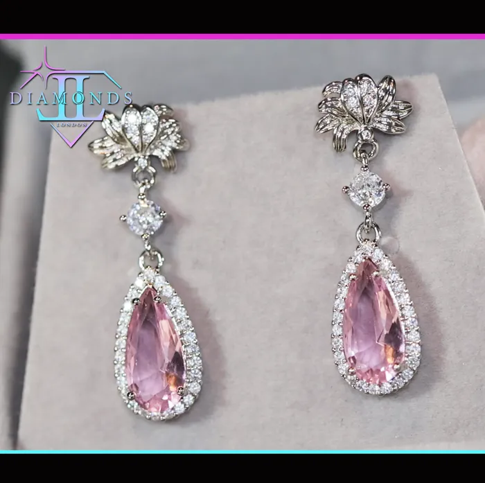 Lab Diamonds London Earrings Drop Earrings Pink Diamond Earrings Classy Diamond Earrings Lab Diamonds London Earrings Drop Earrings Pink Diamond Earrings Classy Diamond Earrings