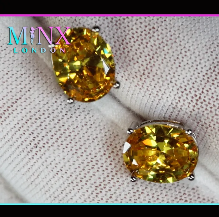 Lab Diamonds London Earrings Yellow Oval Cut Diamond Ear Studs Womens Yellow Diamond Ear Studs Lab Diamonds London Earrings Yellow Oval Cut Diamond Ear Studs Womens Yellow Diamond Ear Studs