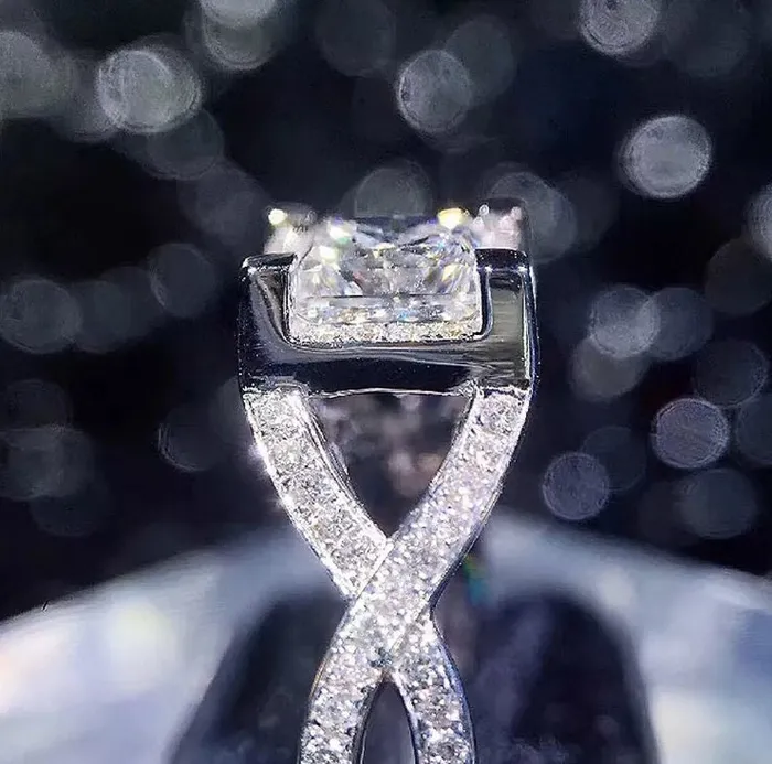 Lab Diamonds London Rings Engagement Ring Princess Cut Diamond Ring Diamond Engagement Rings Womens Wedding Ring Womens Engagement Ring Infinity Ring