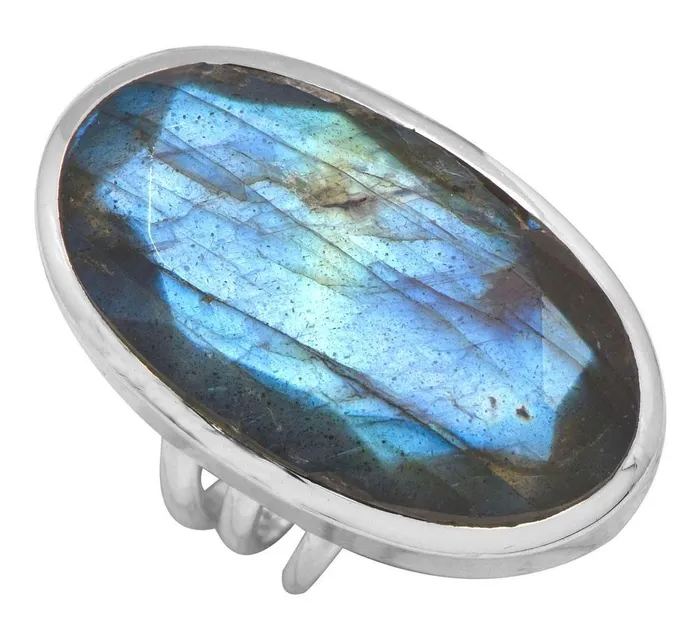 Labradorite 925 Sterling Silver Rings Silver Jewelry YoTreasure Rings