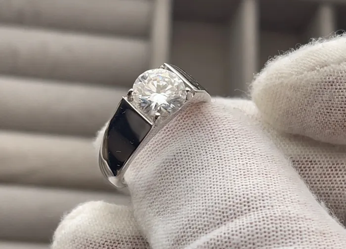 Minx London Rings Moissanite Ring Wedding Ring 20 Carat Ring Mens Wedding Ring Womens Ring Mens Diamond Ring Mens Wedding Band Mens Moissanite