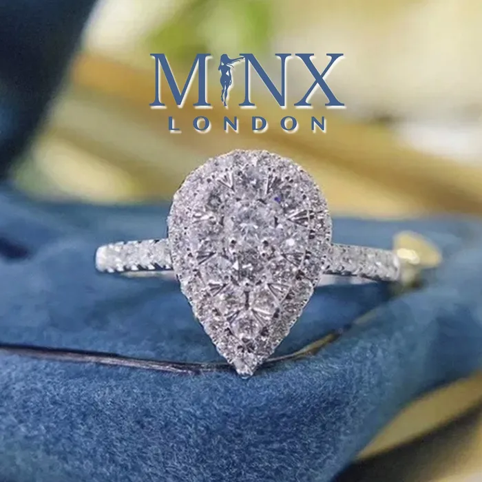 Minx London Teardrop Ring Pear Shape Ring Teardrop Engagement Ring Tear Drop Ring Engagement Ring Diamond Rings Wedding Rings Women Rings Minx London Teardrop Ring Pear Shape Ring Teardrop Engagement Ring Tear Drop Ring Engagement Ring Diamond Rings Wedding Rings Women Rings