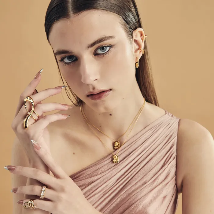 Necklaces acemijewelry The Lover Pink Tourmaline Tarot Necklace