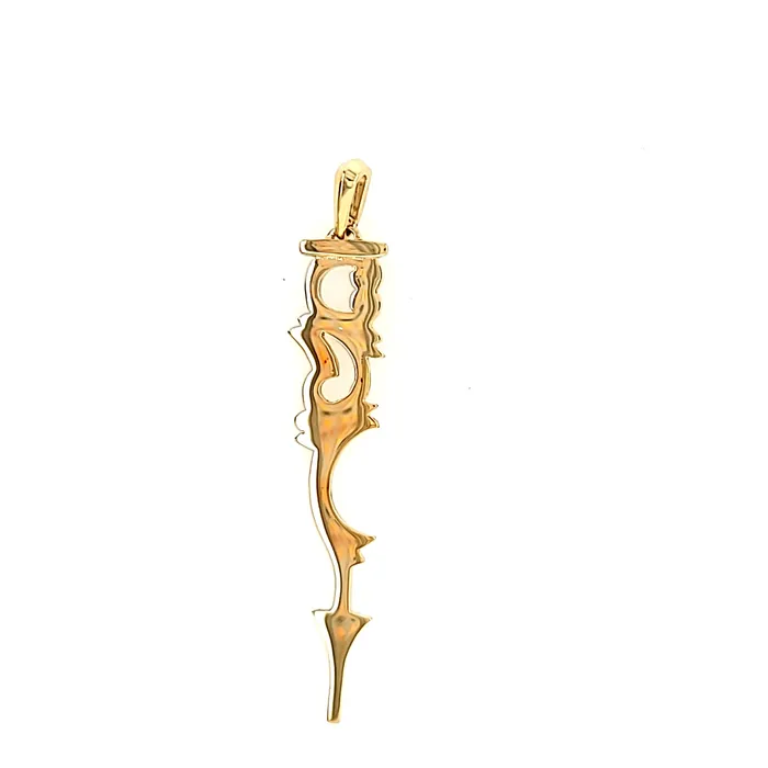 Necklaces Bella Mani by Susan Bella Bella Mani Yellow Gold Florence Style 1 Signature Pendant PF1BYG Necklaces Bella Mani by Susan Bella Bella Mani Yellow Gold Florence Style 1 Signature Pendant PF1BYG