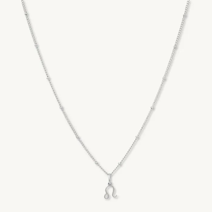 Necklaces Camile Stone Leo Pendant Zodiac Star Sign Necklace