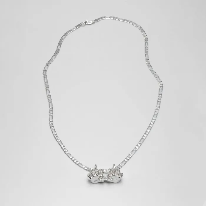 Necklaces FEARS 925 Fuck Off Pendant Sterling Silver