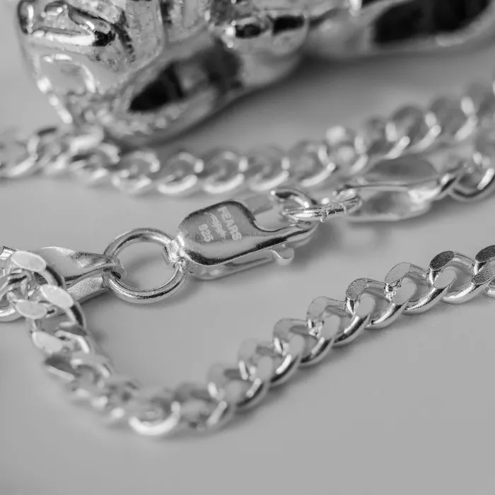 Necklaces FEARS 925 Fuck Off Pendant Sterling Silver