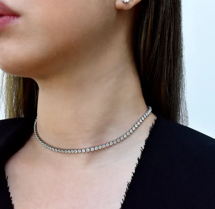 Necklaces Mai Dsire PARIS TENNIS CHOKER NECKLACE SAMPLE