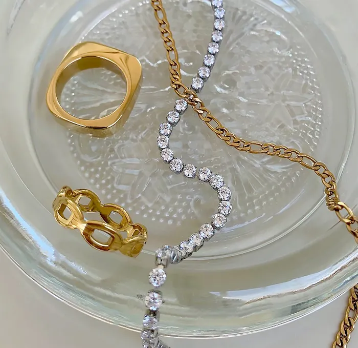 Necklaces Mai Dsire PARIS TENNIS CHOKER NECKLACE SAMPLE