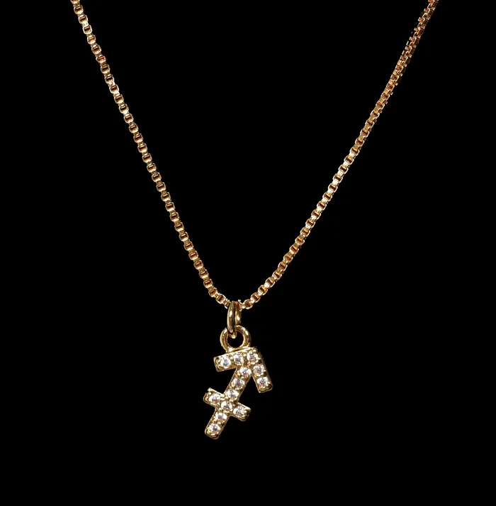 Necklaces Sagittarius Necklace Monarch and Muse