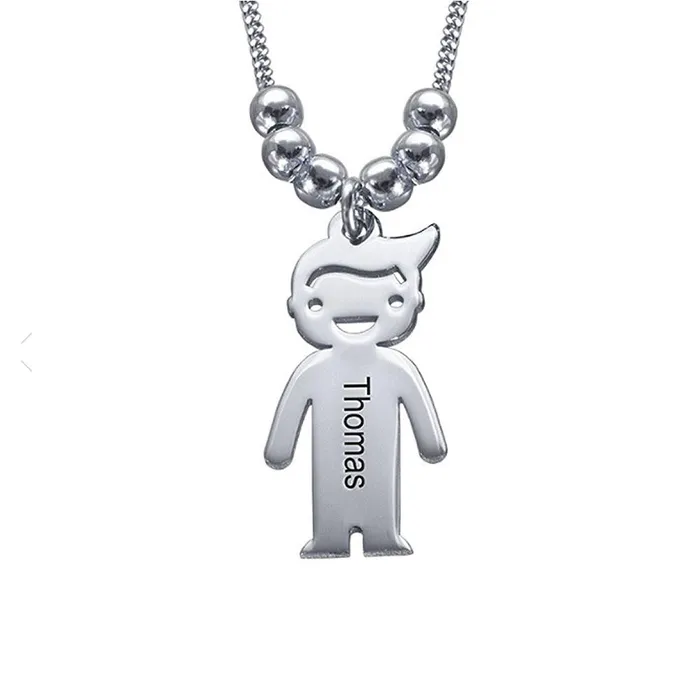 Personalized Jewel Necklaces My Children Engraved Sterling Silver Necklace 1 Custom Name Birthstone Personalized Jewel Necklaces My Children Engraved Sterling Silver Necklace 1 Custom Name Birthstone