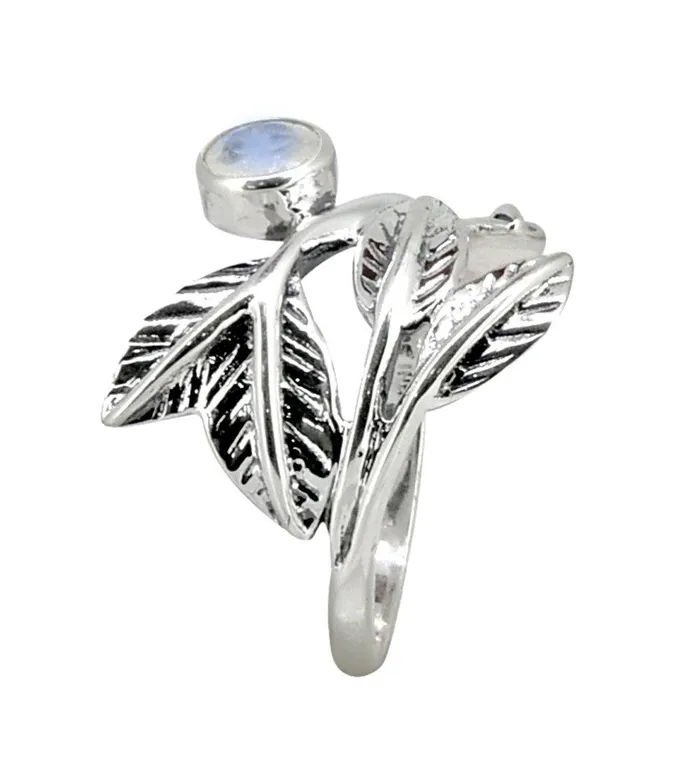 Rainbow Moonstone Solid 925 Sterling Silver Designer Ring Jewelry YoTreasure Rings Rainbow Moonstone Solid 925 Sterling Silver Designer Ring Jewelry YoTreasure Rings