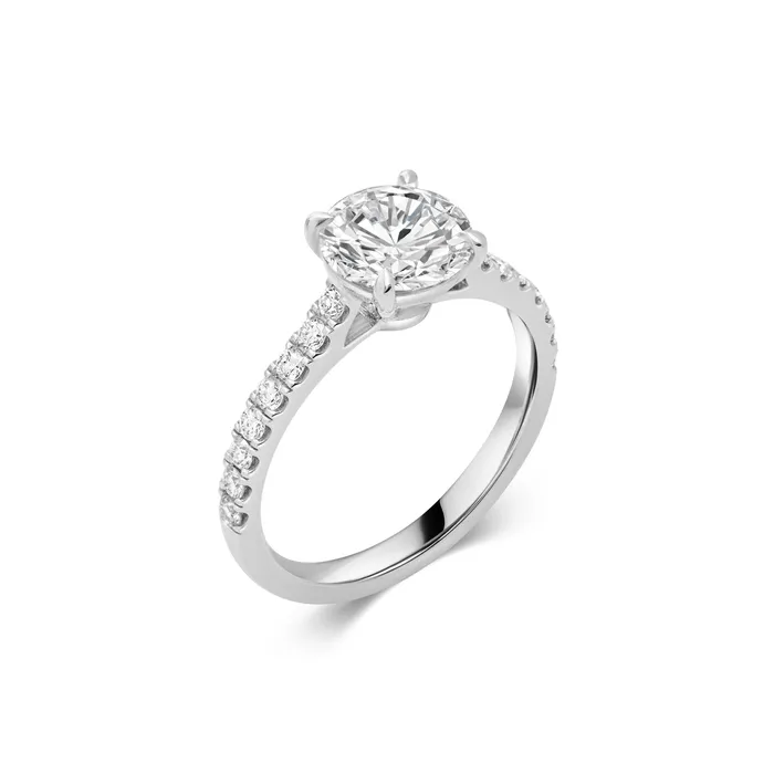 Ring Rings LYSANDER BRILLIANT CUT white gold