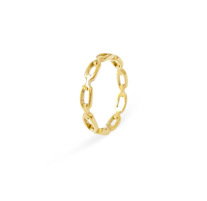 Rings BEBE THIN GOLD CHAIN STACKABLE RING Mai Dsire