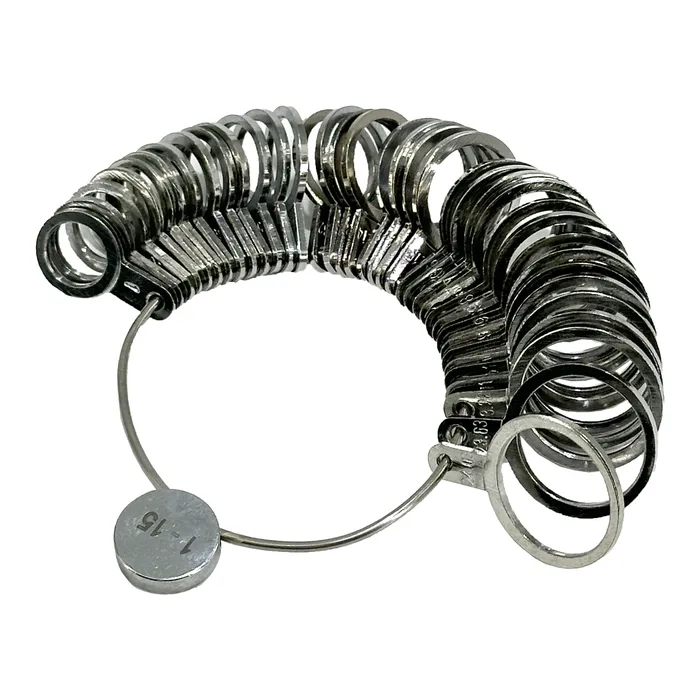 Rings JPIDisplay Metal Ring Gauges Sizing Loops Size 115