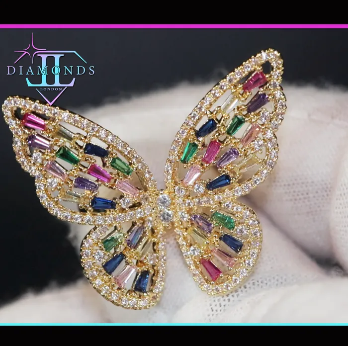 Rings Lab Diamonds London Diamond Butterfly Ring Butterfly Ring Rainbow Diamond Ring Gold Butterfly Ring Rings Lab Diamonds London Diamond Butterfly Ring Butterfly Ring Rainbow Diamond Ring Gold Butterfly Ring