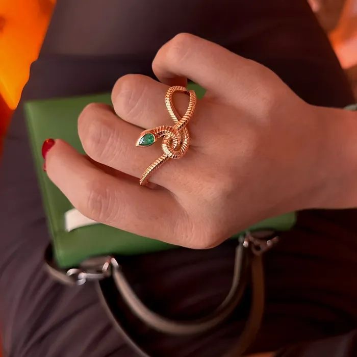 Rings LEO MATHILD Double Snake Ring