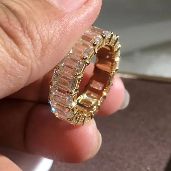 Rings Minx London Gold Eternity Ring Gold Rings Gold Engagement Ring Gold Wedding Ring Gold Baguette Ring Womens Gold Ring Mens Gold Wedding Band