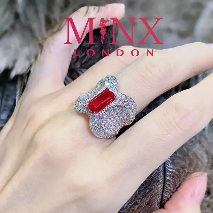 Rings Minx London Red Diamond Ring Womens Red Diamond Ring Womens Ring Ruby Emerald Ring Womens Big Diamond Ring Fashion Ring Statement Ring Rings Minx London Red Diamond Ring Womens Red Diamond Ring Womens Ring Ruby Emerald Ring Womens Big Diamond Ring Fashion Ring Statement Ring