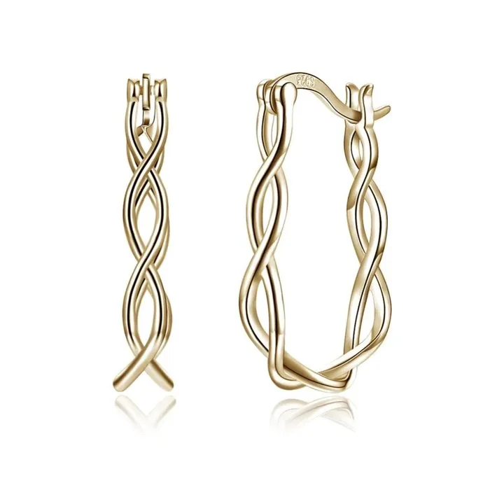 Silver Hoop Earrings For Women 2018 Prevent Allergy Classic Gold Earrings Trendy Gift Personalized Jewel Earrings Silver Hoop Earrings For Women 2018 Prevent Allergy Classic Gold Earrings Trendy Gift Personalized Jewel Earrings