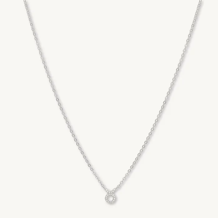 Taurus Sapphire Charm Zodiac Star Sign Necklace Camile Stone Necklaces