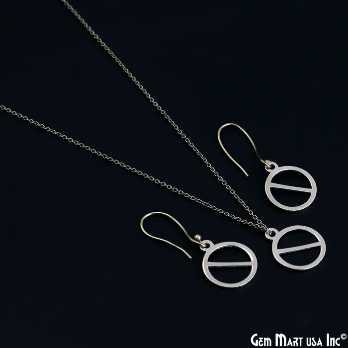 Vector Red Sign Shape Charms Silver Plated 18x15mm Laser Finding Jewelry Charm GemMartUSA Charm Necklaces