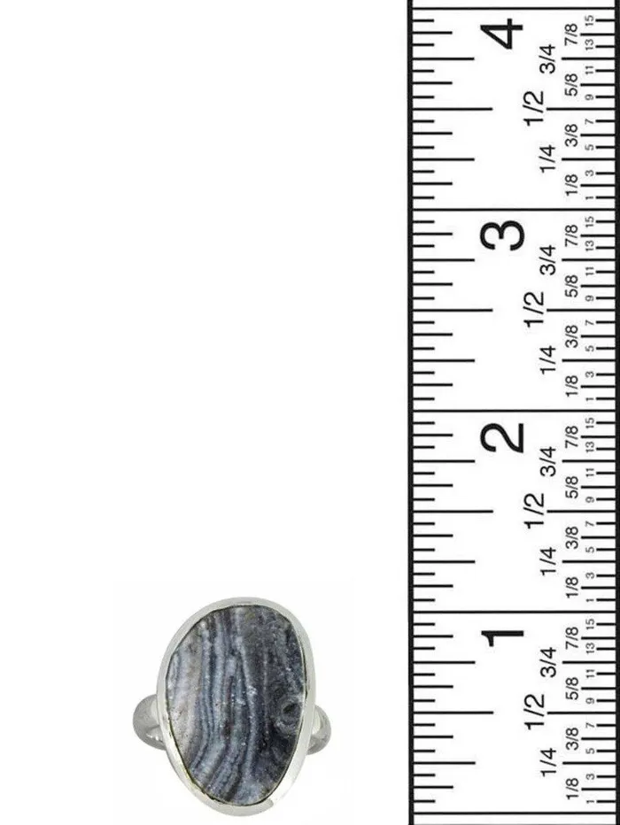 YoTreasure Desert Druzy Solid 925 Sterling Silver Ring Jewelry Rings