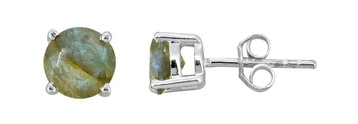 YoTreasure Earrings Labradorite Sterling Silver Gemstone Earrings